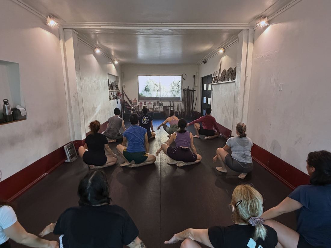 Kalari Mauna group training